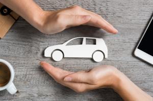 No Claims Discount White Car